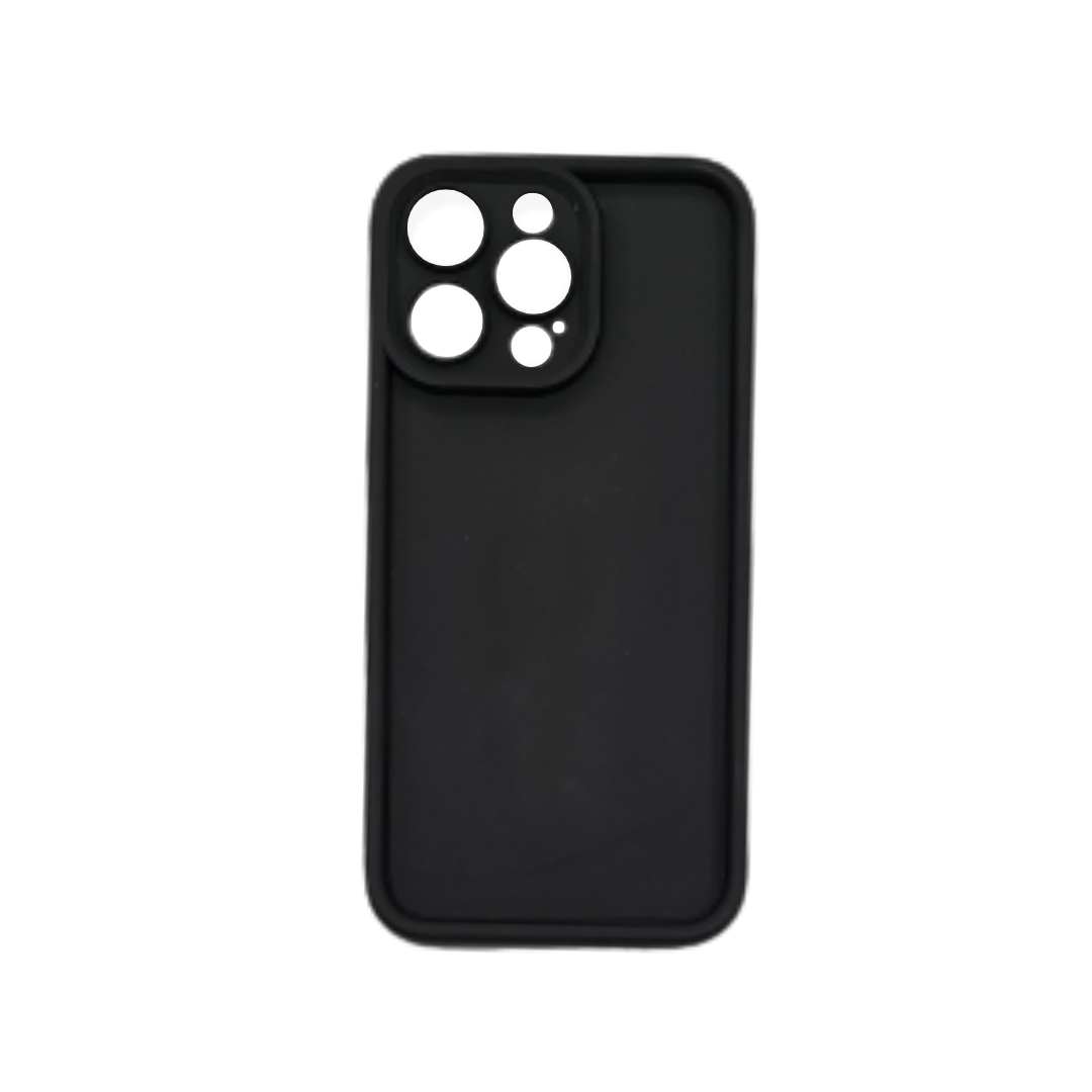 Coque FlexiLens noire iPhone 15 Pro Max