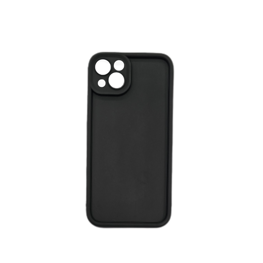 Coque FlexiLens noire iPhone 15
