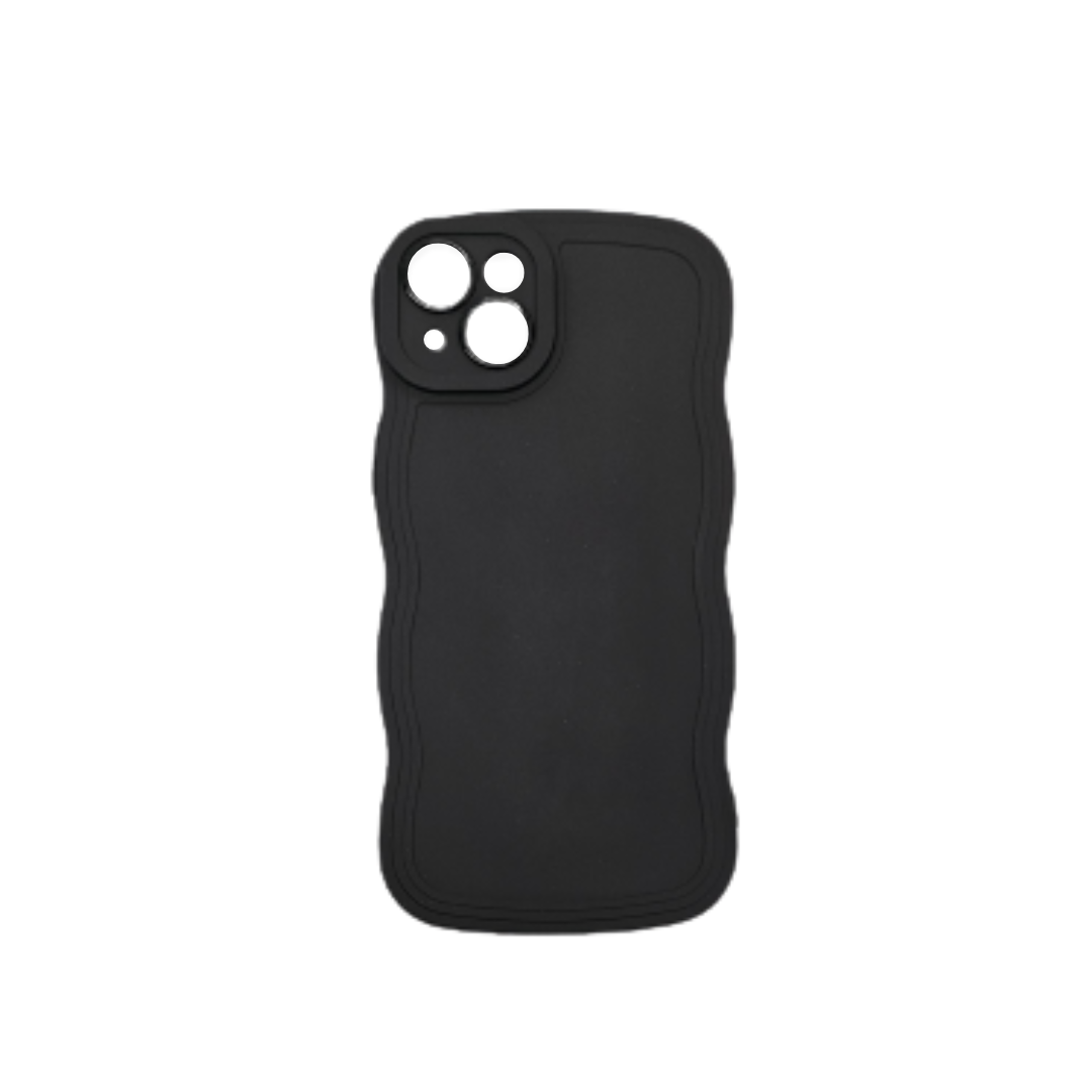 Coque Wave noire iPhone 15