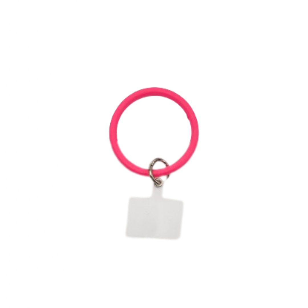 Bracelet en silicone rose