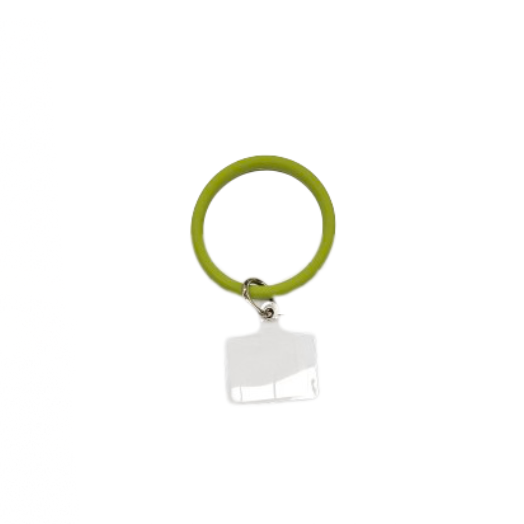 Bracelet en silicone vert