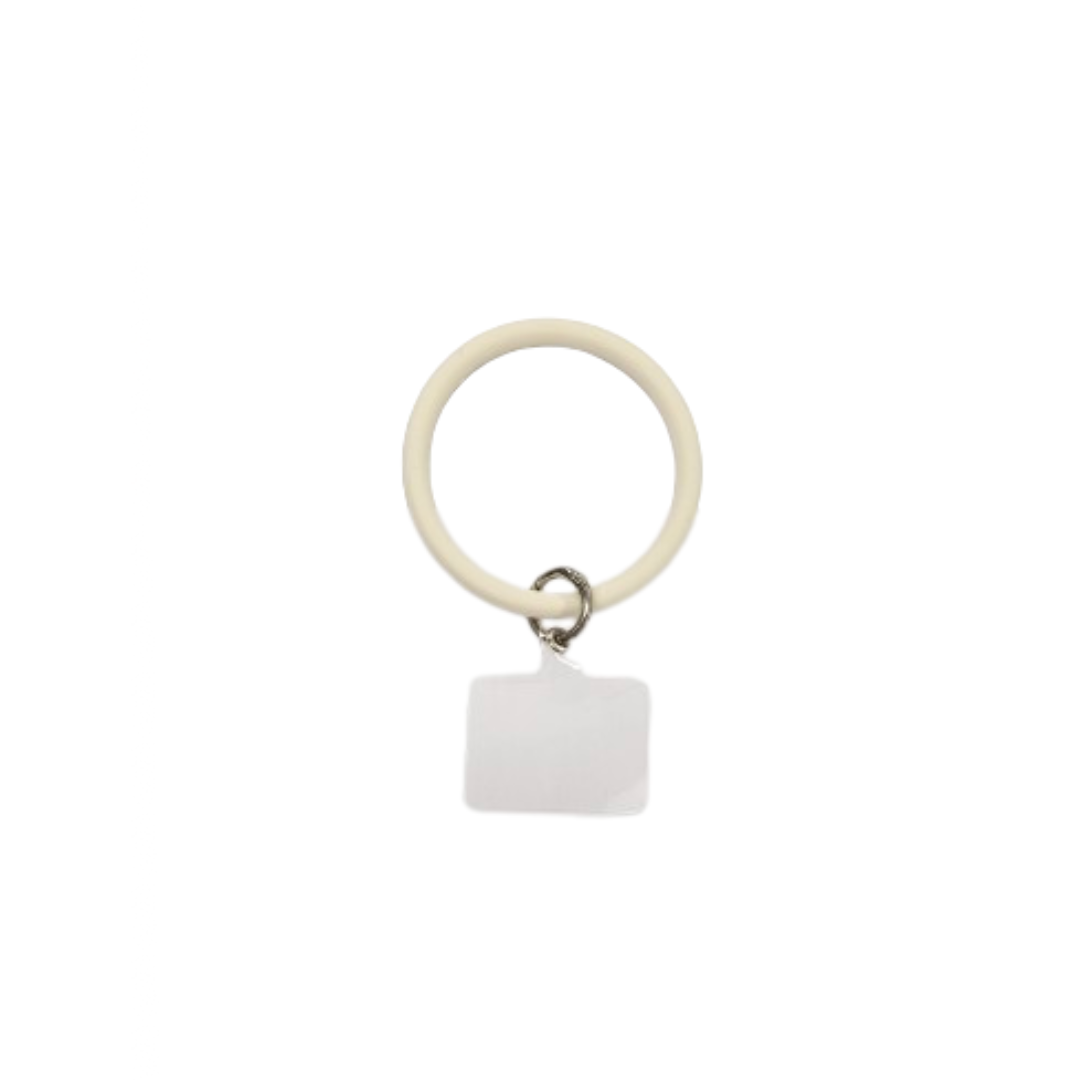 Bracelet en silicone blanc