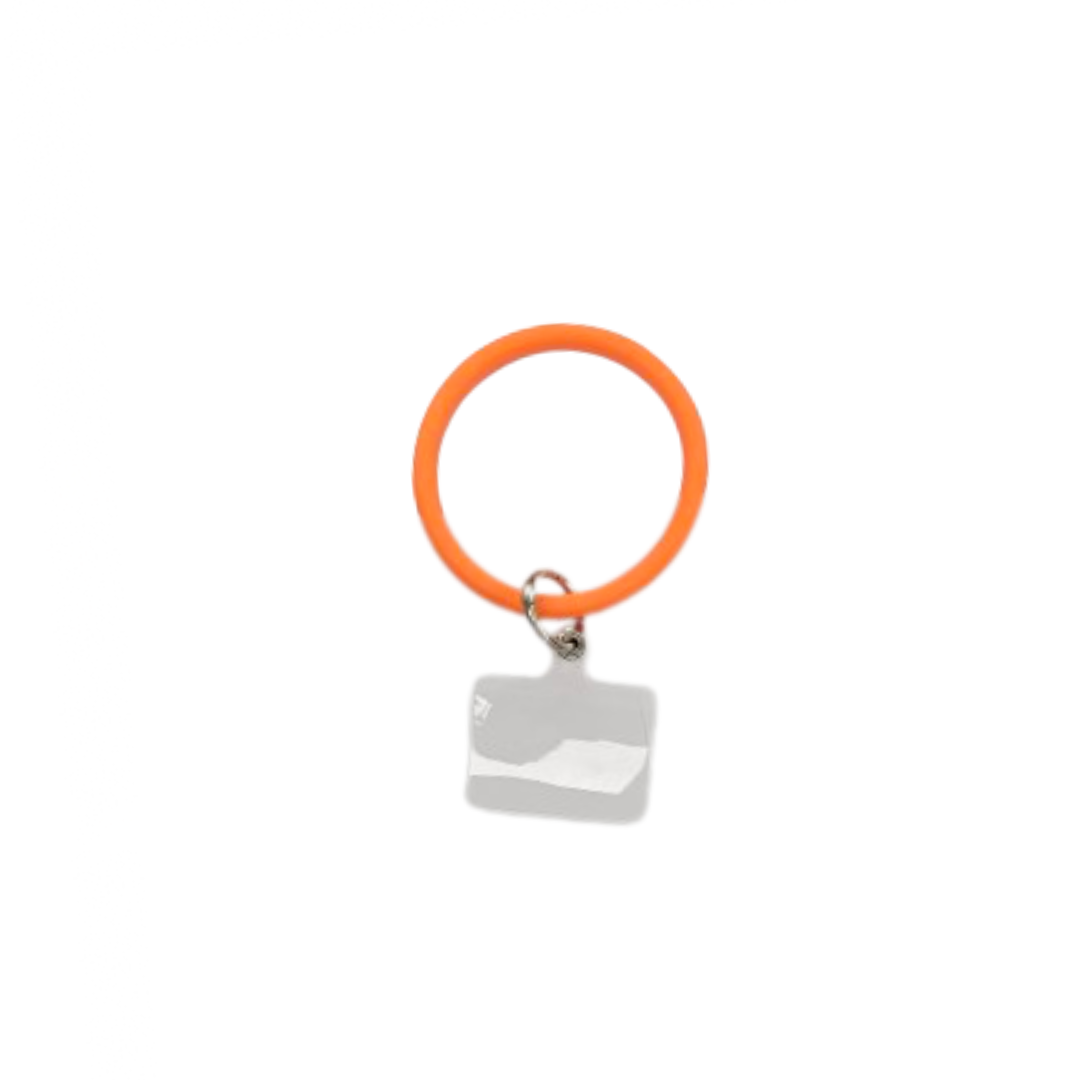 Bracelet en silicone orange