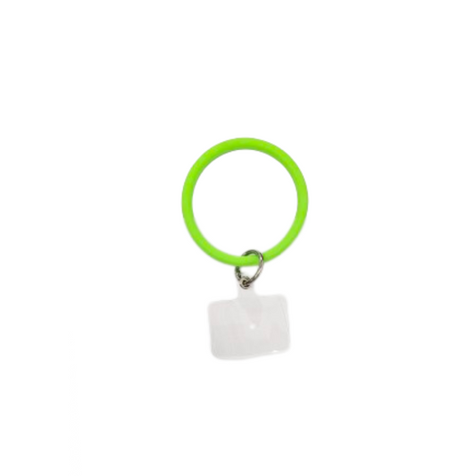 Bracelet en silicone vert flashy