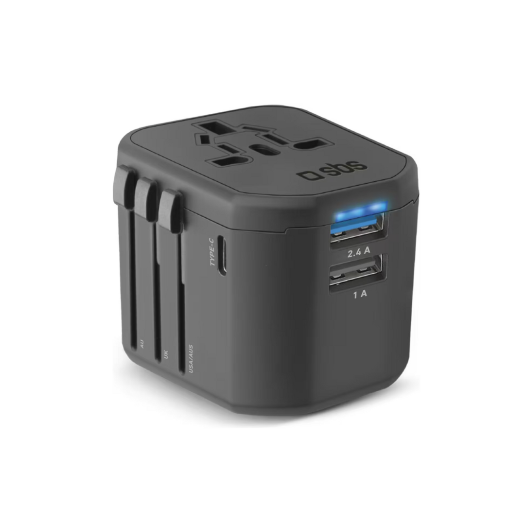 SBS - Universal Travel Adapter 17W