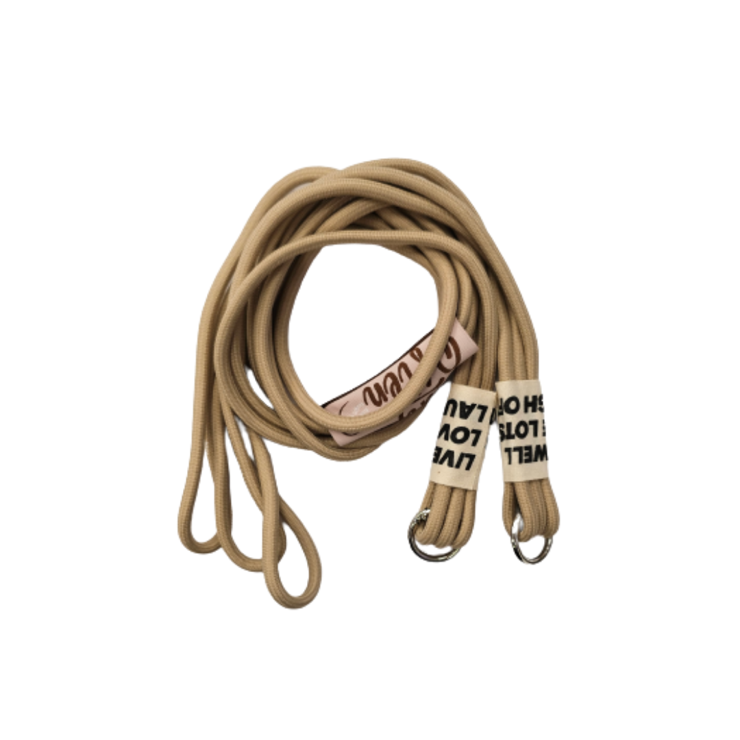 Corde pour téléphone - triple beige