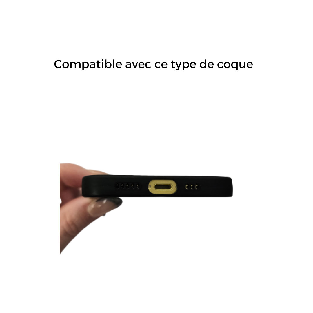 Corde pour téléphone - turquoise