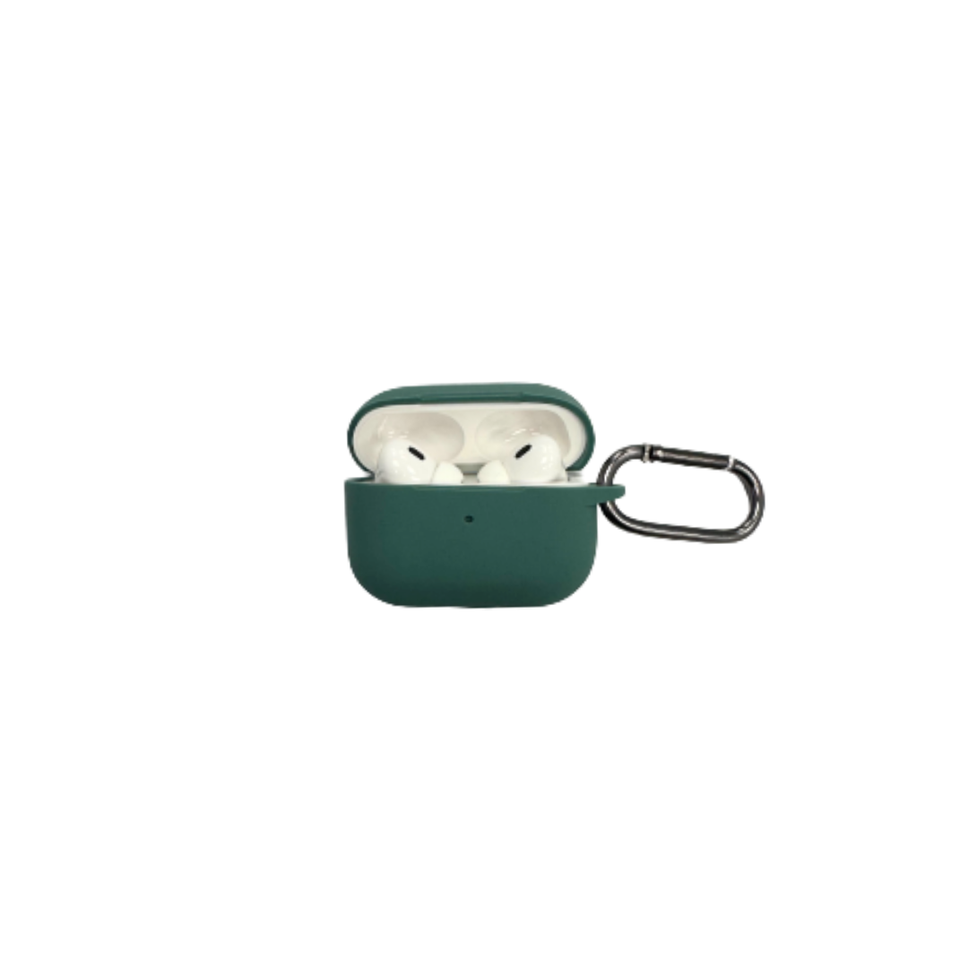 Coque AirPods Pro 2ème génération vert foncé