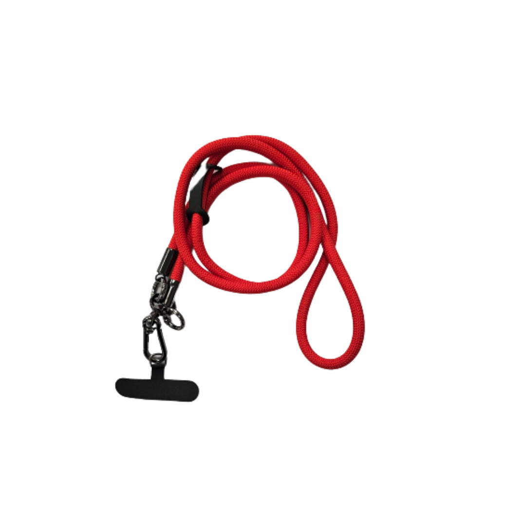 Corde pour téléphone - rouge épais