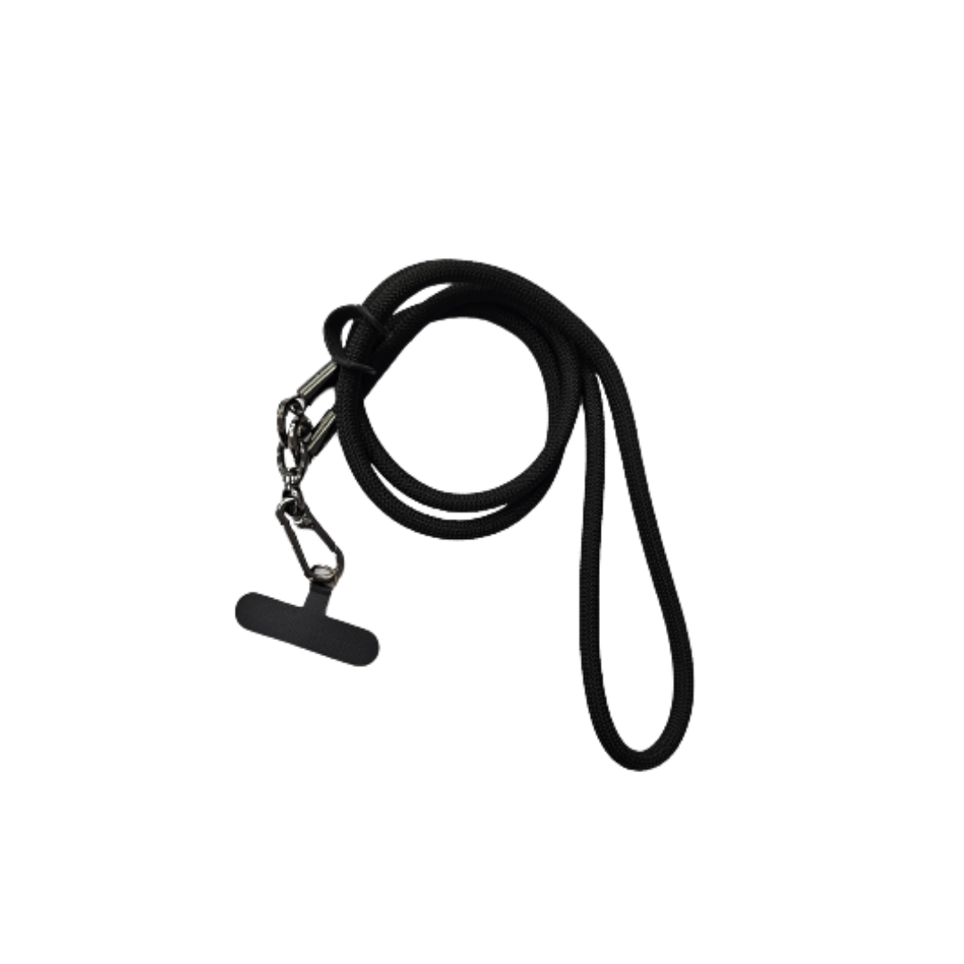 Corde pour téléphone - noir épais