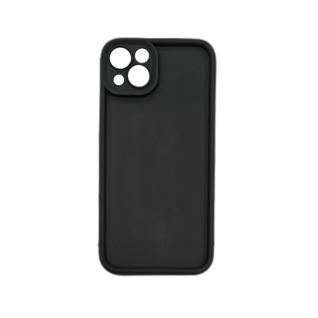 Coque FlexiLens noire iPhone 15 Plus