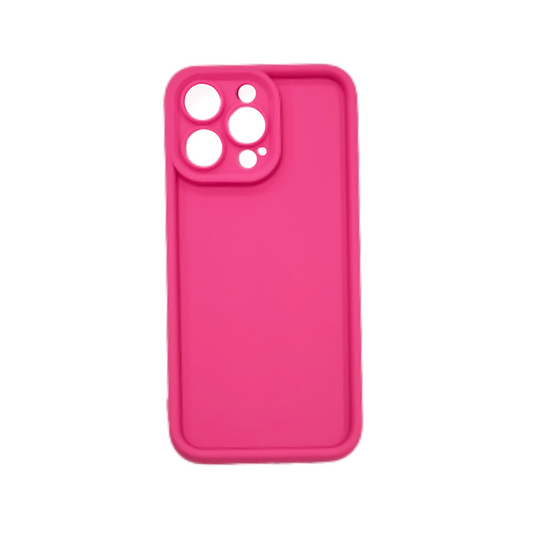 Coque FlexiLens rose iPhone 15 Pro Max