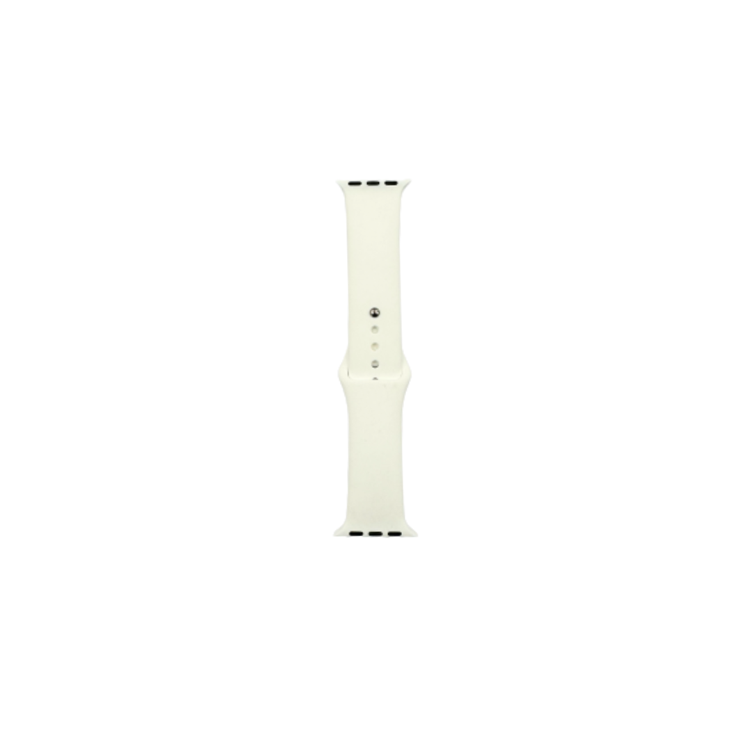 Bracelet pour Apple Watch - FitBand 42/44/45/49 blanc