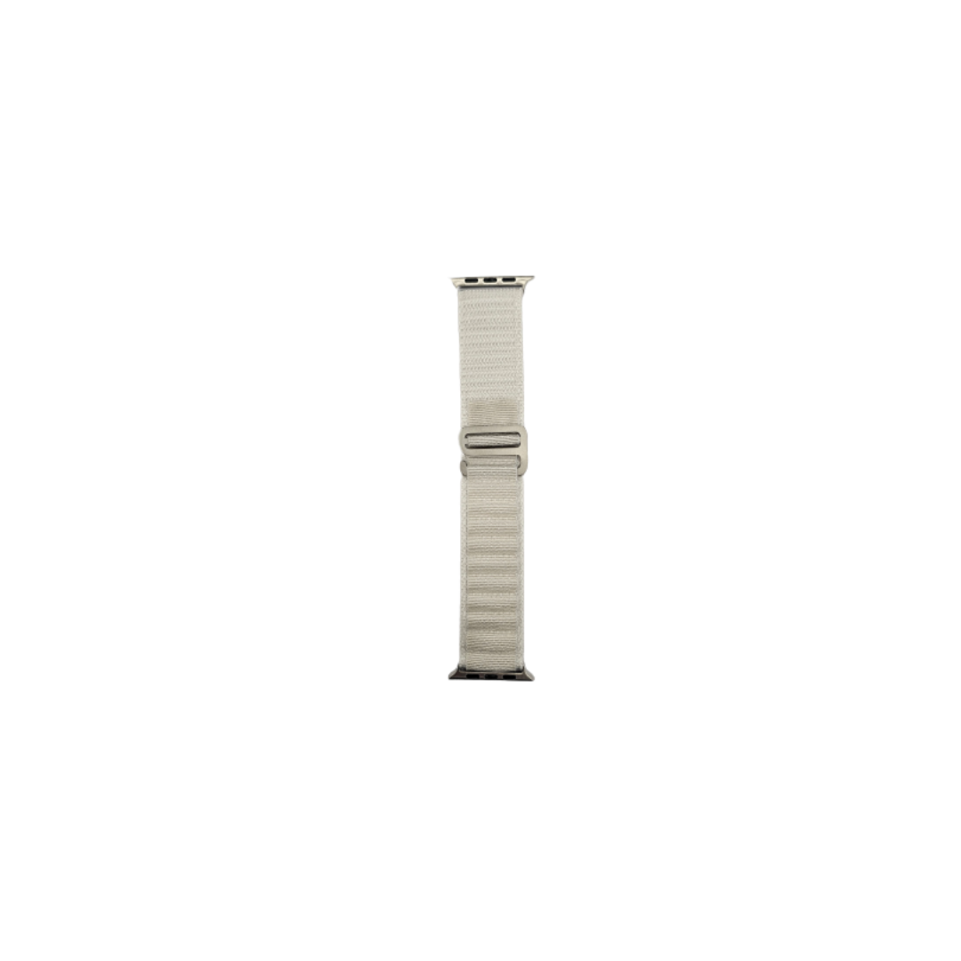 Bracelet pour Apple Watch - ConfortBand tissus 42/44/45/49 gris